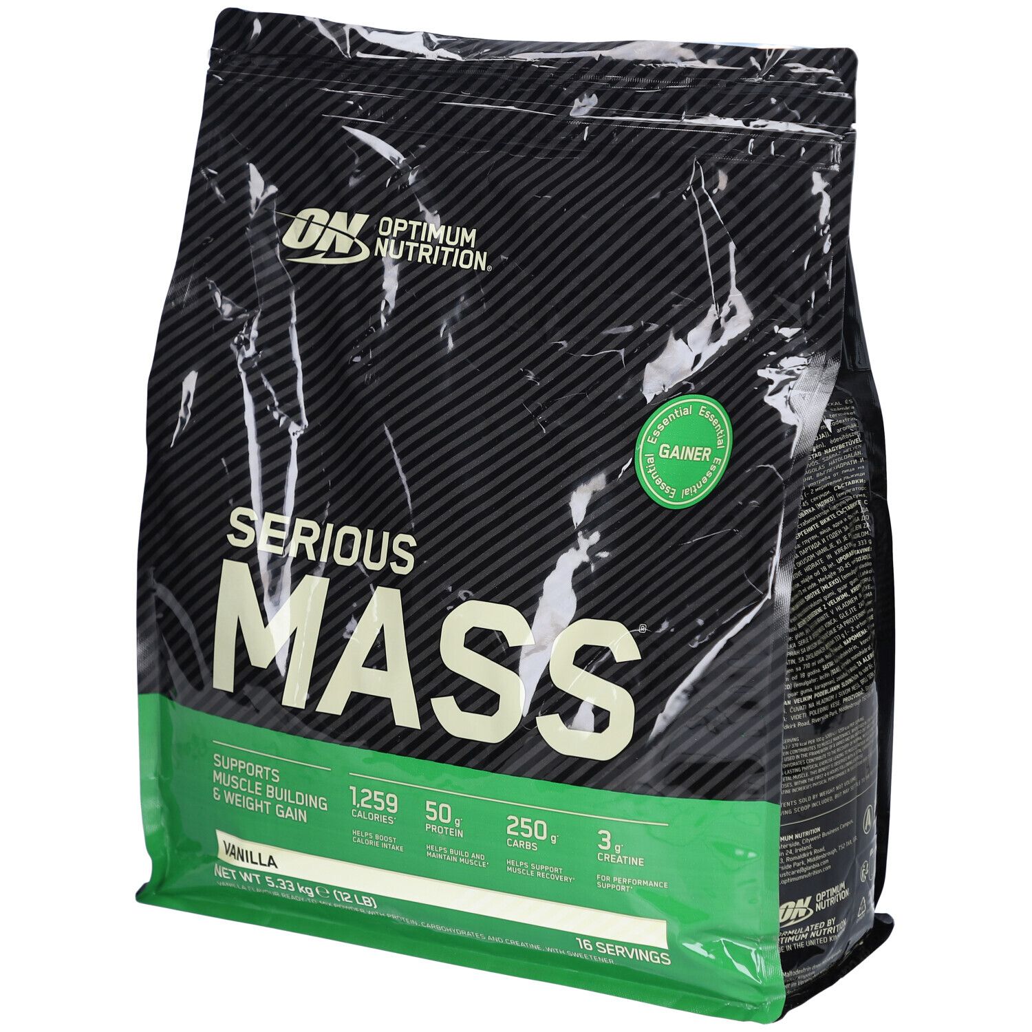 Optimum Nutrition Serious Mass Vanilla 5328 g Pulver