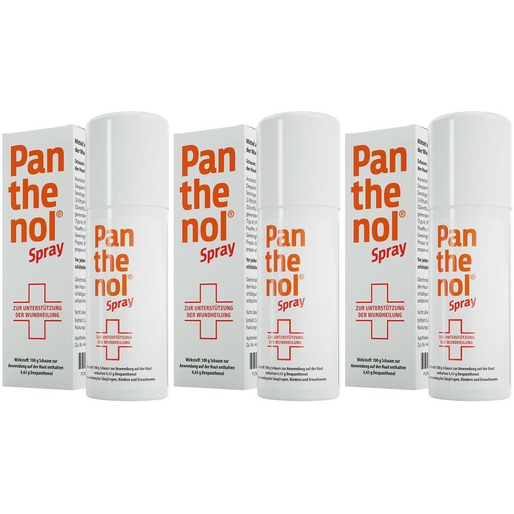 Panthenol Spray 3x 3x130 g