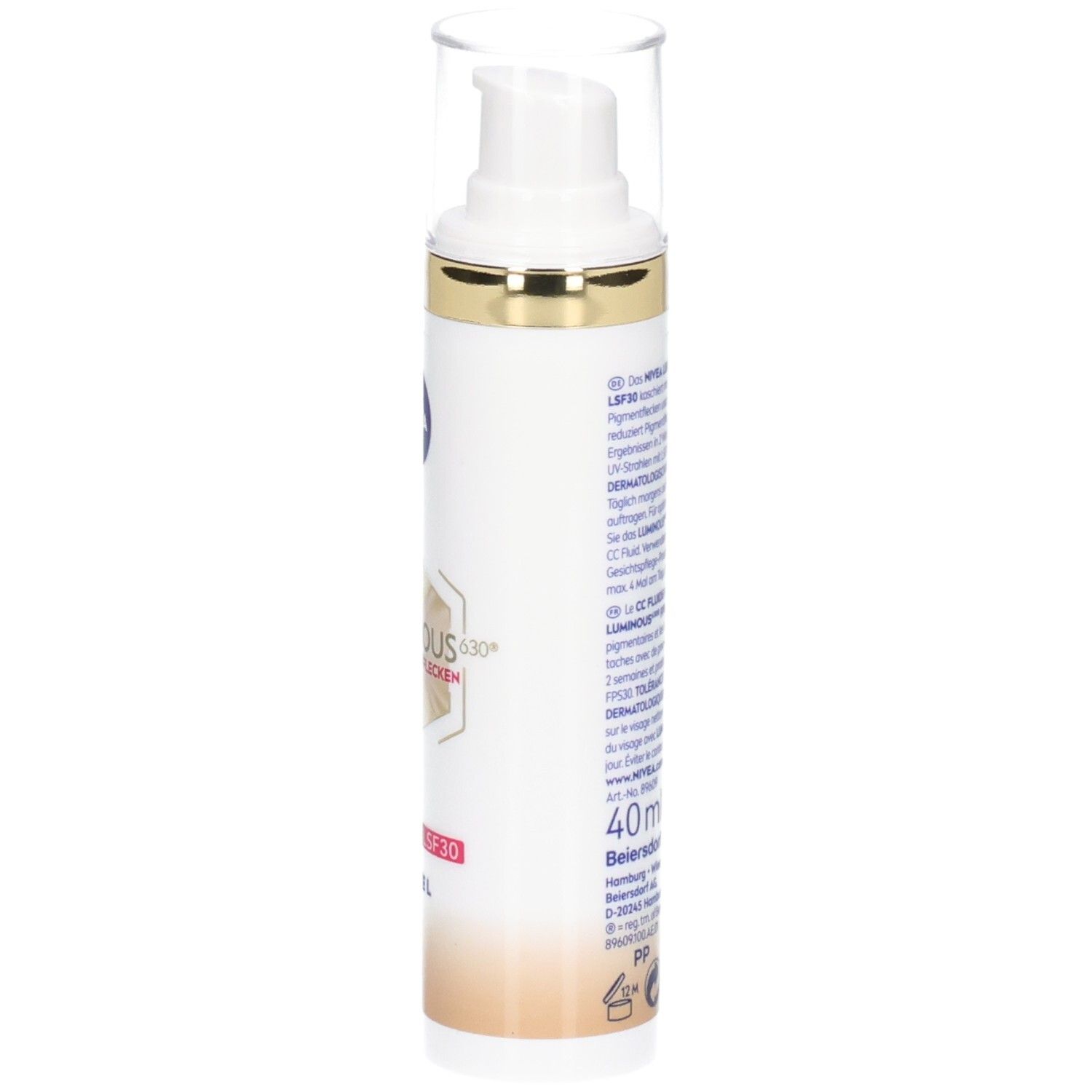 NIVEA Luminous630 Anti Pigmentflecken CC Fluid LSF 30 Mittel