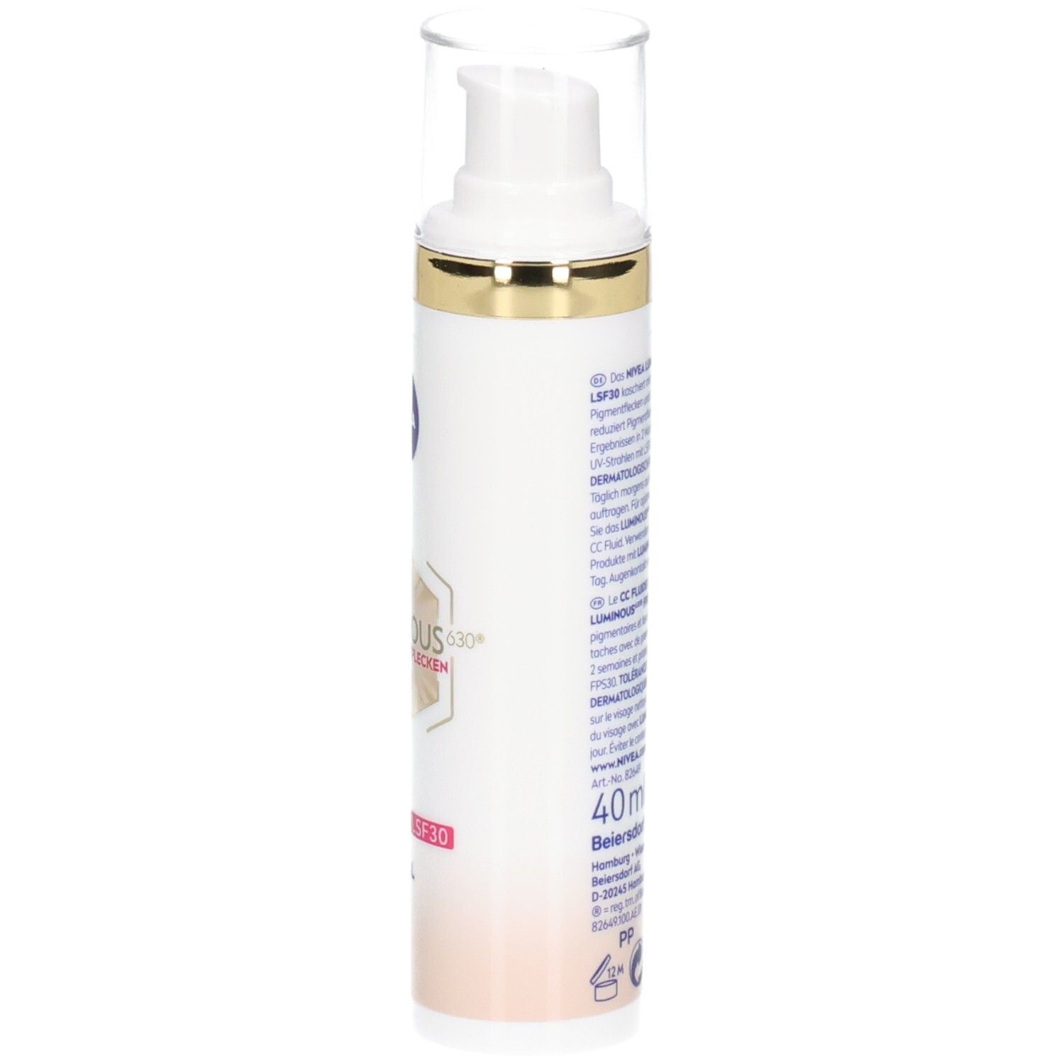 NIVEA Luminous630 Anti Pigmentflecken CC Fluid LSF 30 Hell