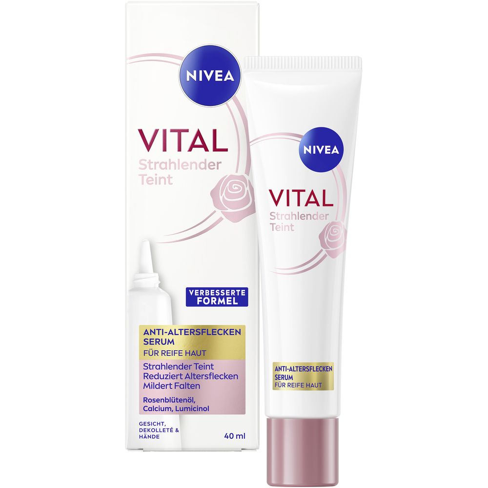 Nivea Vital Strahlender Teint 3in1 Beauty Serum 40ml 40 ml