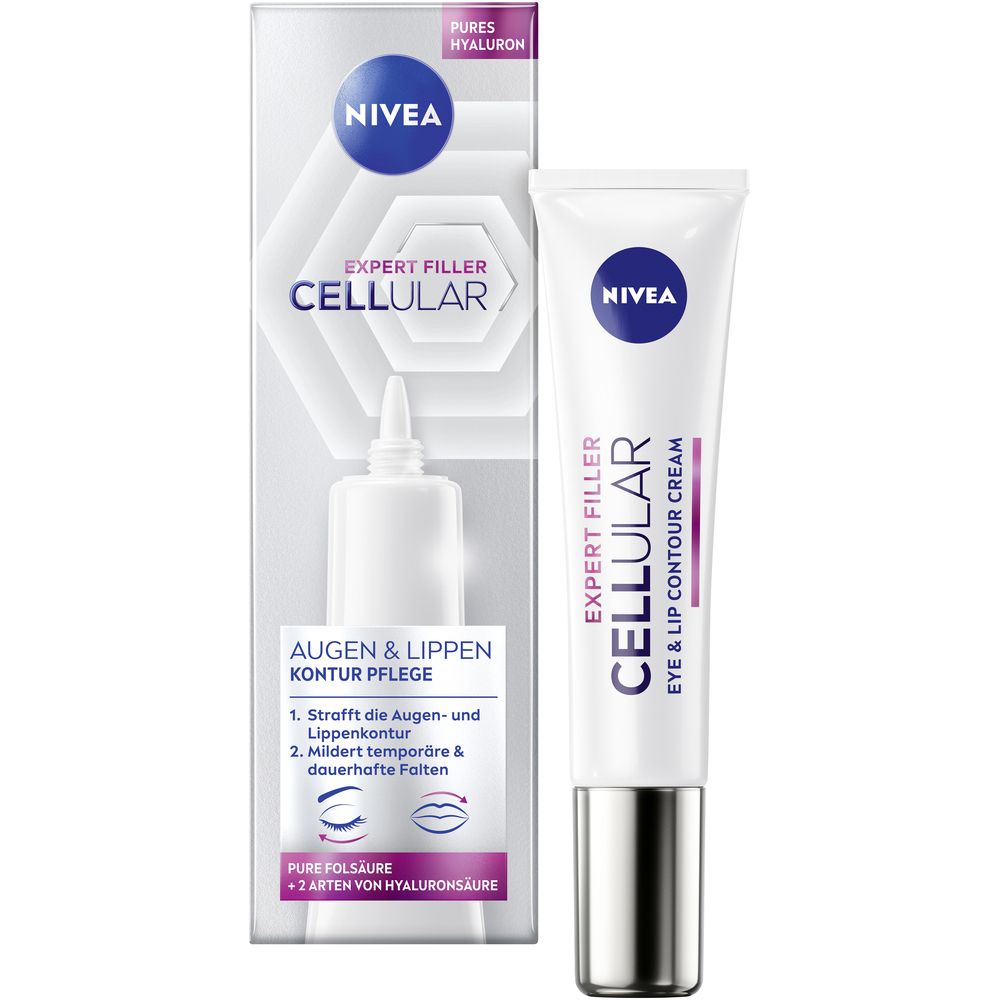 Nivea Cellular Expert Filler Augen & Lippen Konturpflege