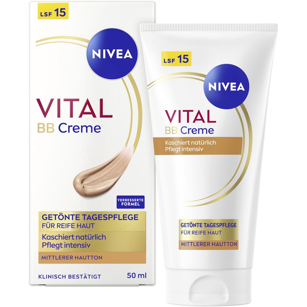 Nivea Vital Soja BB Tagespflege LSF 15 50ml 50 ml