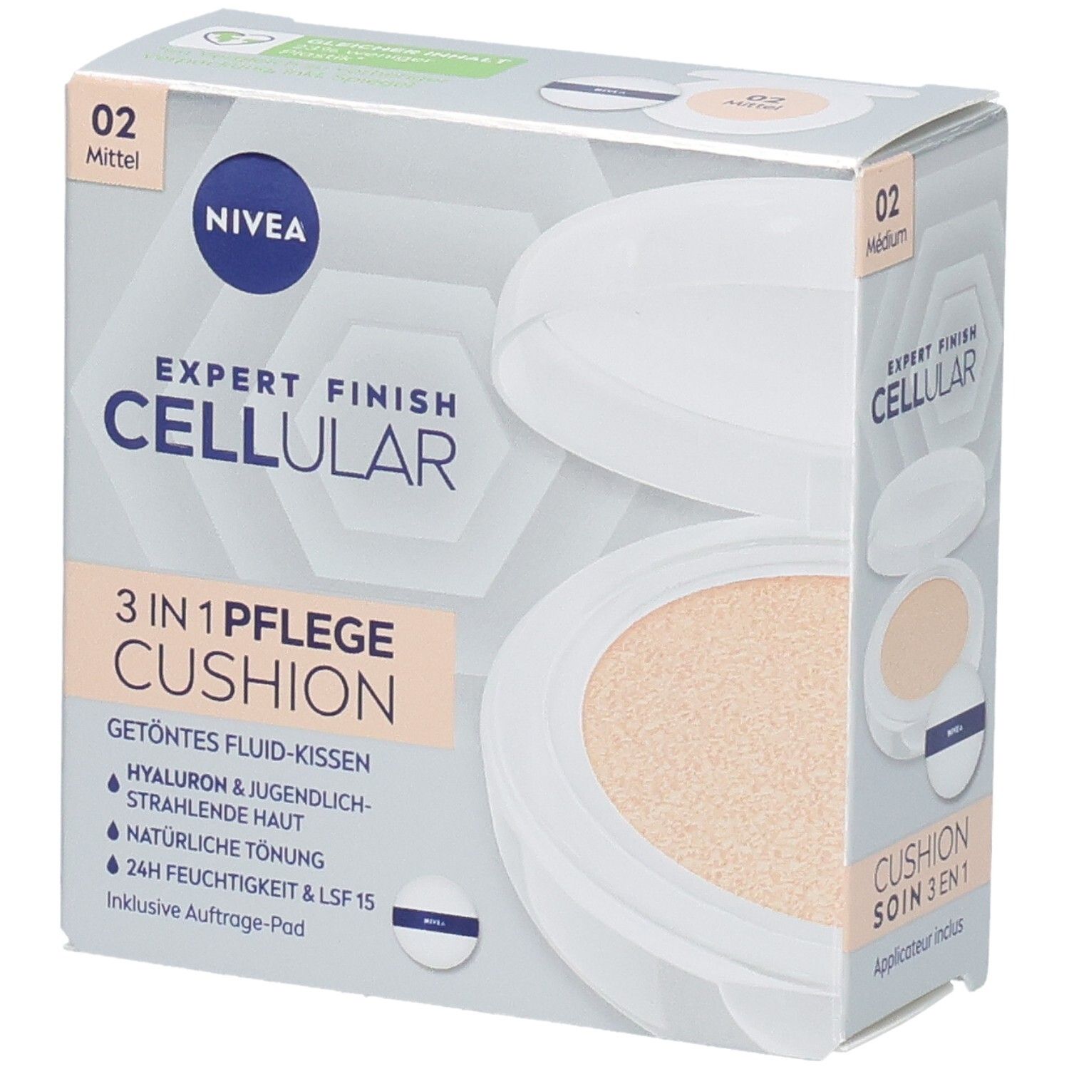 Nivea Cellular Expert Finish 3in1 Pflege Cushion Mittel 15ml 15 ml