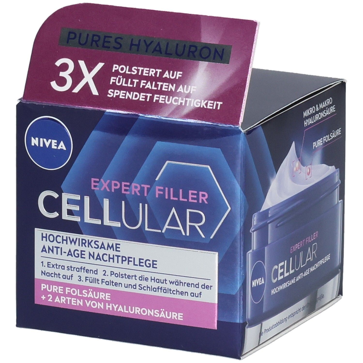 Nivea Cellular Expert Filler Nachtpflege 50ml 50 ml