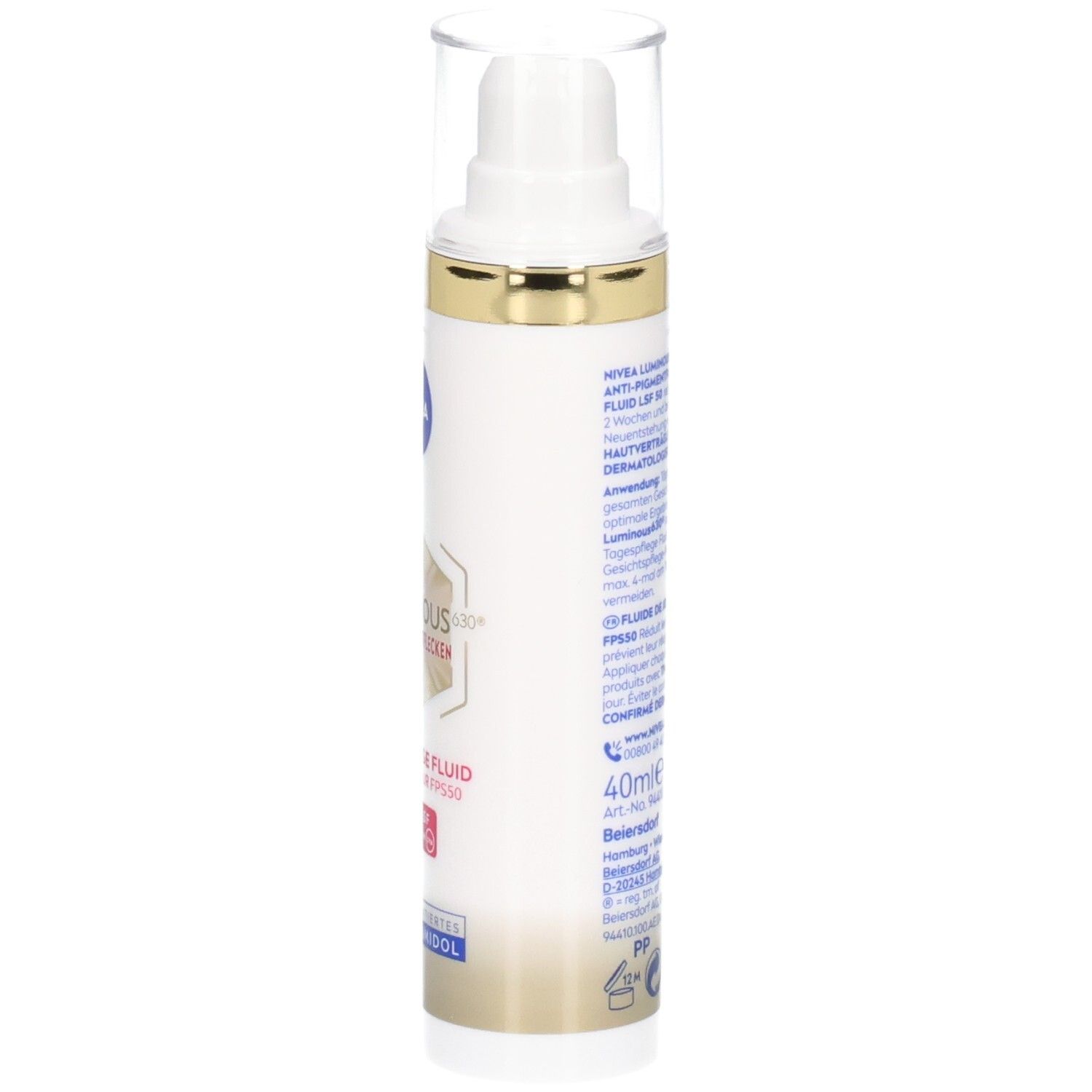 NIVEA Luminous630 Anti Pigmentflecken Tagespflege Fluid LSF 50