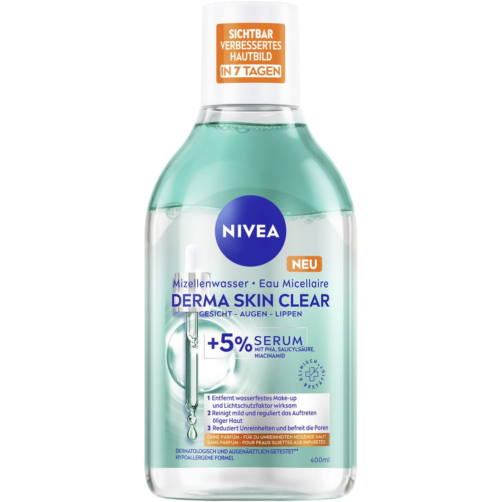 Nivea Derma Skin Clear Mizellenwasser