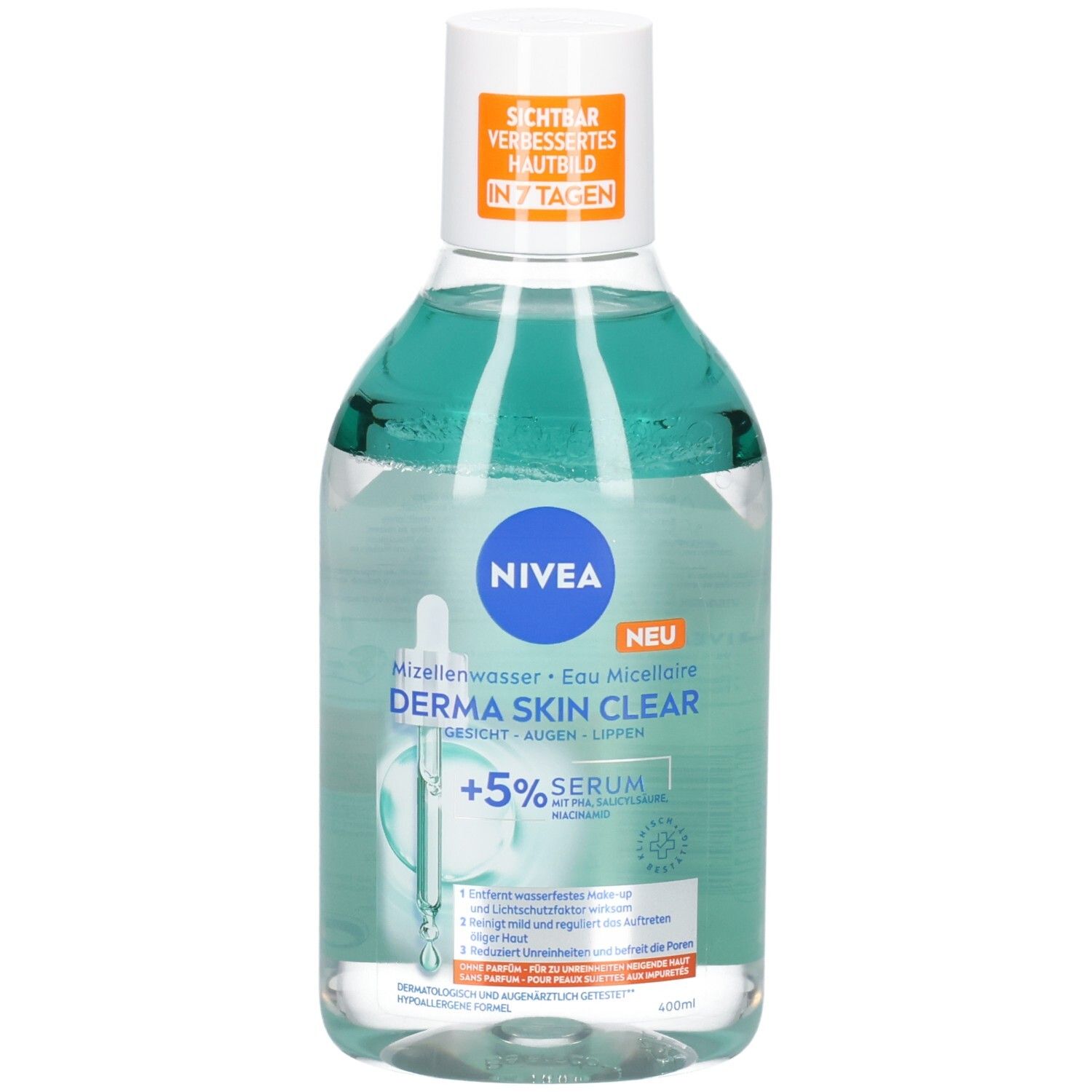 Nivea Derma Skin Clear Mizellenwasser 400ml 400 ml
