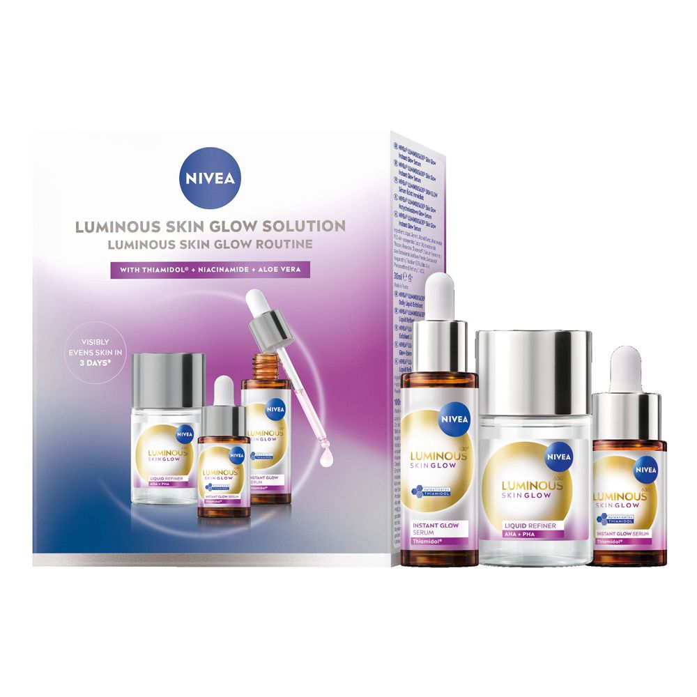 Nivea Luminous Skin Glow Routine 3er 145 ml