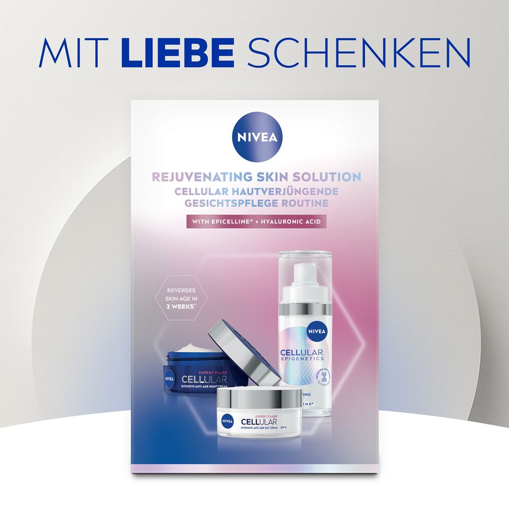 NIVEA CELLULAR Expert Filler Tag, Nacht & Verjüngendes Serum - Jetzt 5€ Rabatt mit dem Code nivea5*
