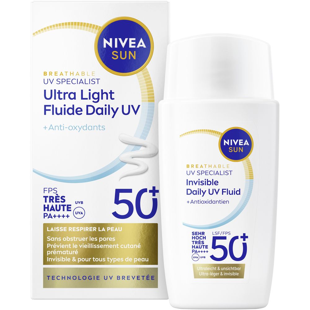 Nivea SUN UV Gesicht Experte Invisible Daily UV-Fluid LSF 50