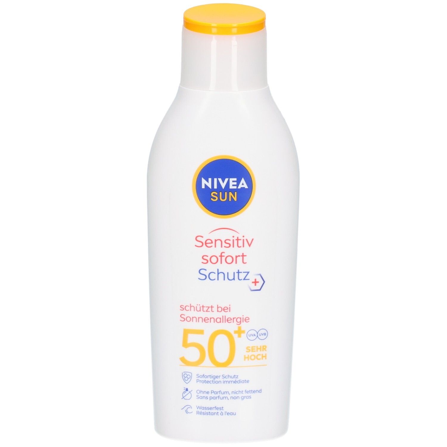 Nivea Sun Sensitiv Sofort Schutz Lotion Sonnenalergie LSF 50+ 200ml 200 ml