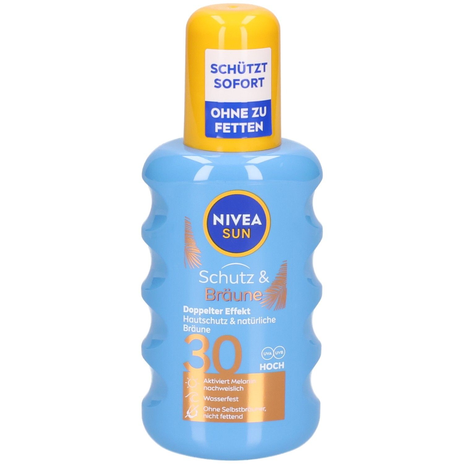 Nivea Sun Schutz & Bräune Sonnenspray Lsf30 200ml 200 ml