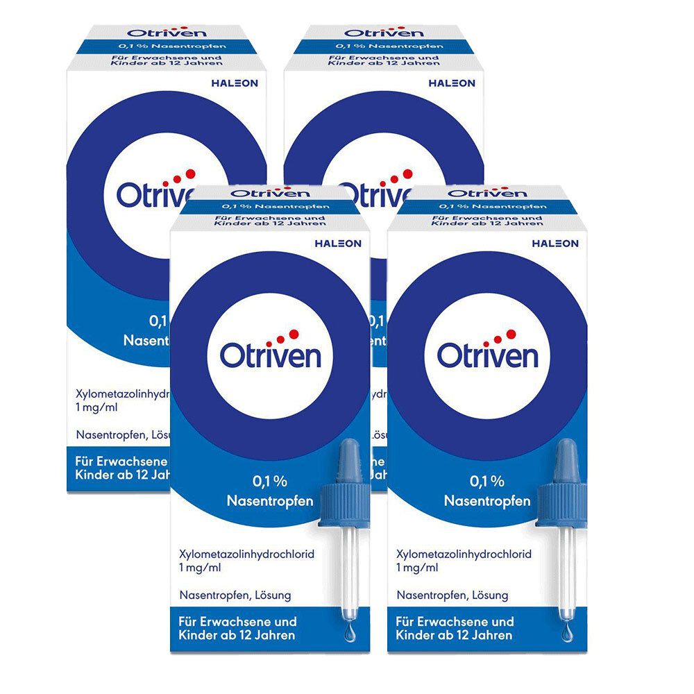 Otriven 0,1% Nasentropfen x5 5x10 ml
