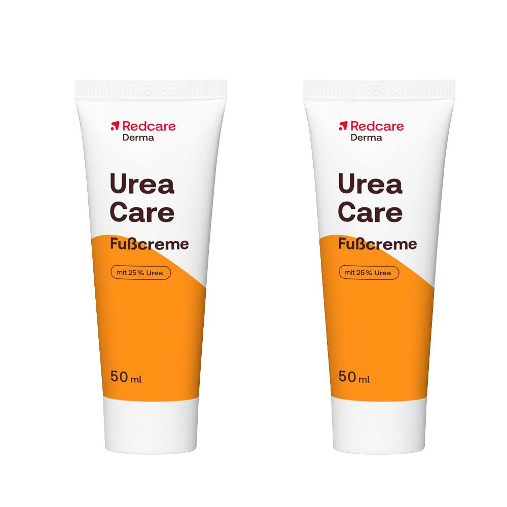 Redcare Derma Urea Care Fußcreme x2 2x50 ml Creme