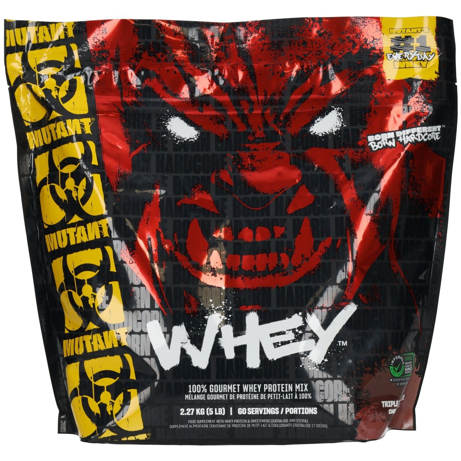 Mutant Whey (5lbs) Triple Chocolate 2270 g Pulver