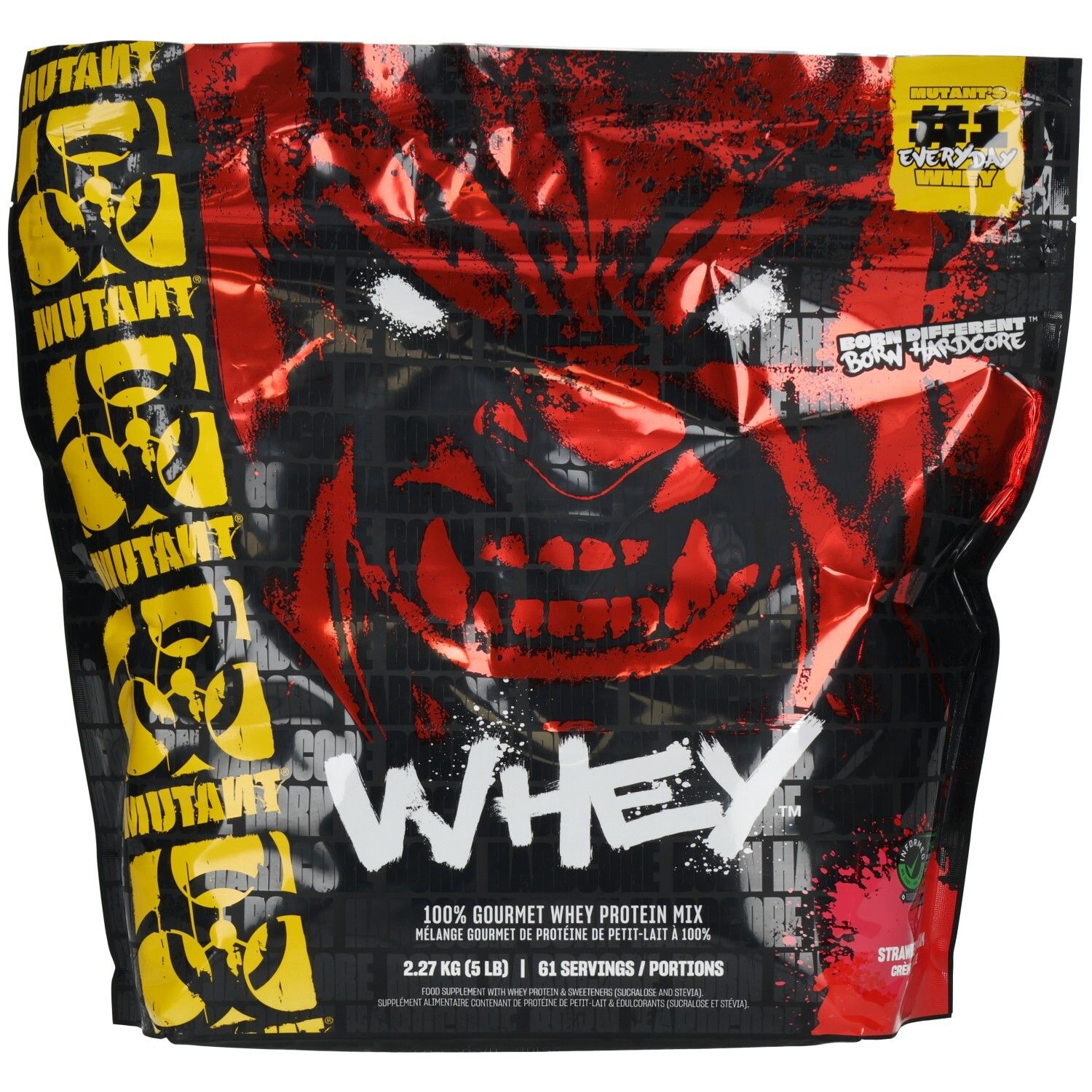 Mutant Whey (5lbs) Strawberry Cream 2270 g Pulver