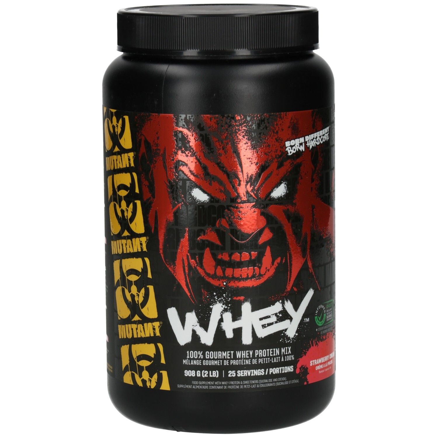 Mutant Whey (2lbs) Strawberry Cream 908 g Pulver