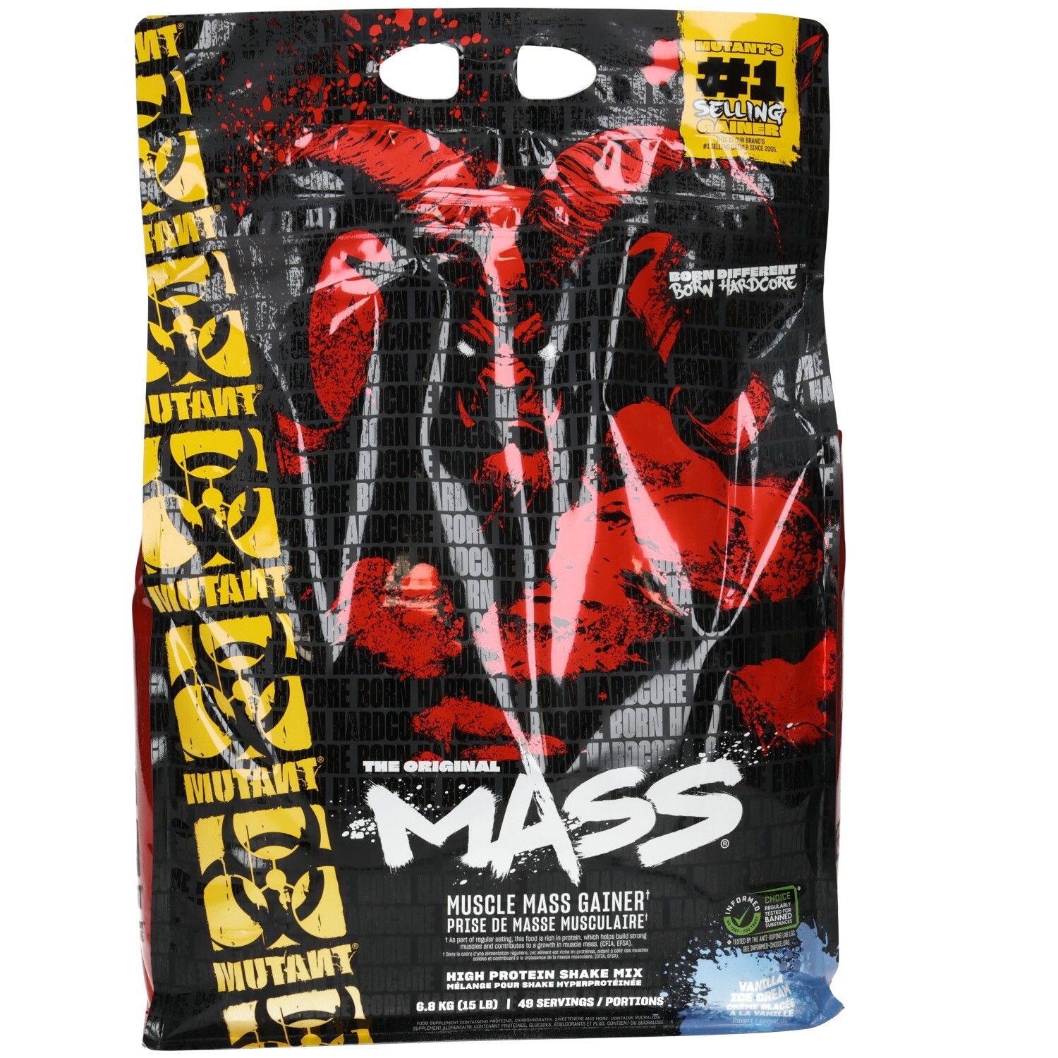 Mutant Mass (6800g) Vanilla Ice Cream 6800 g Pulver