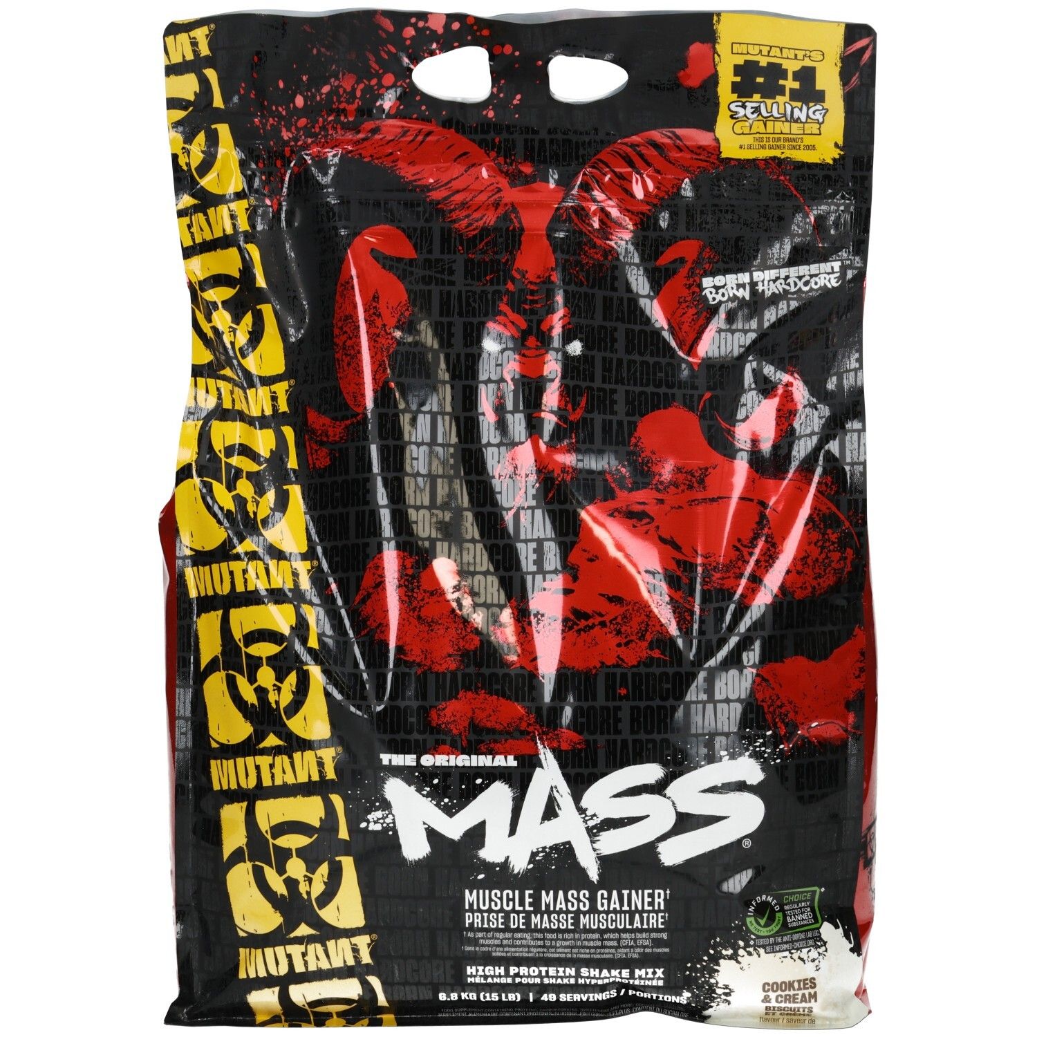 Mutant Mass (6800g) Cookies & Cream 6800 g Pulver