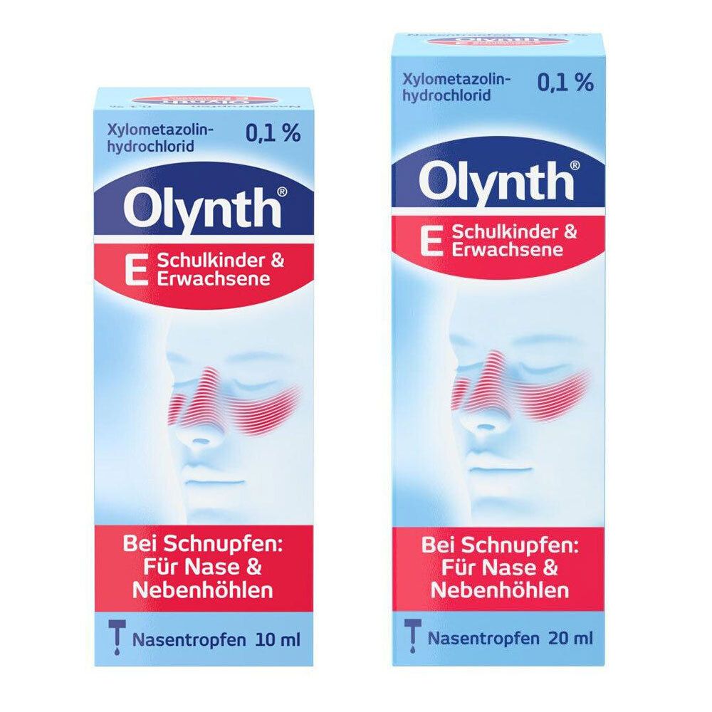 Olynth 0,1% für Erwachsene Nasentropfen + 10+20 ml