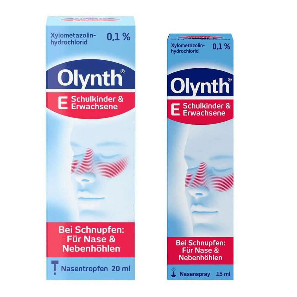 Olynth 0,1% für Erwachsene Nasentropfen + Nasendosierspray 1 St