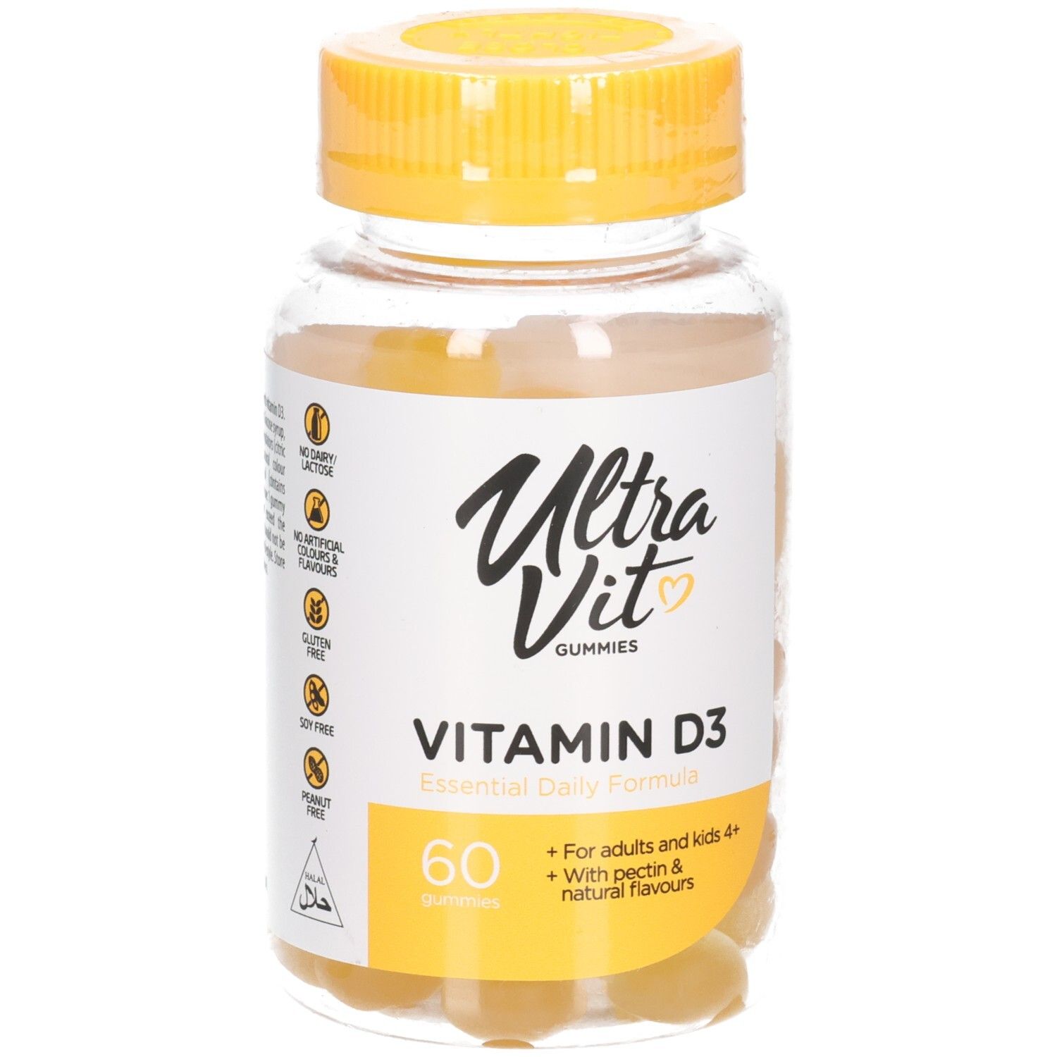 Ultravit Gummies Vitamin D3 60 gummies St Gummibärchen
