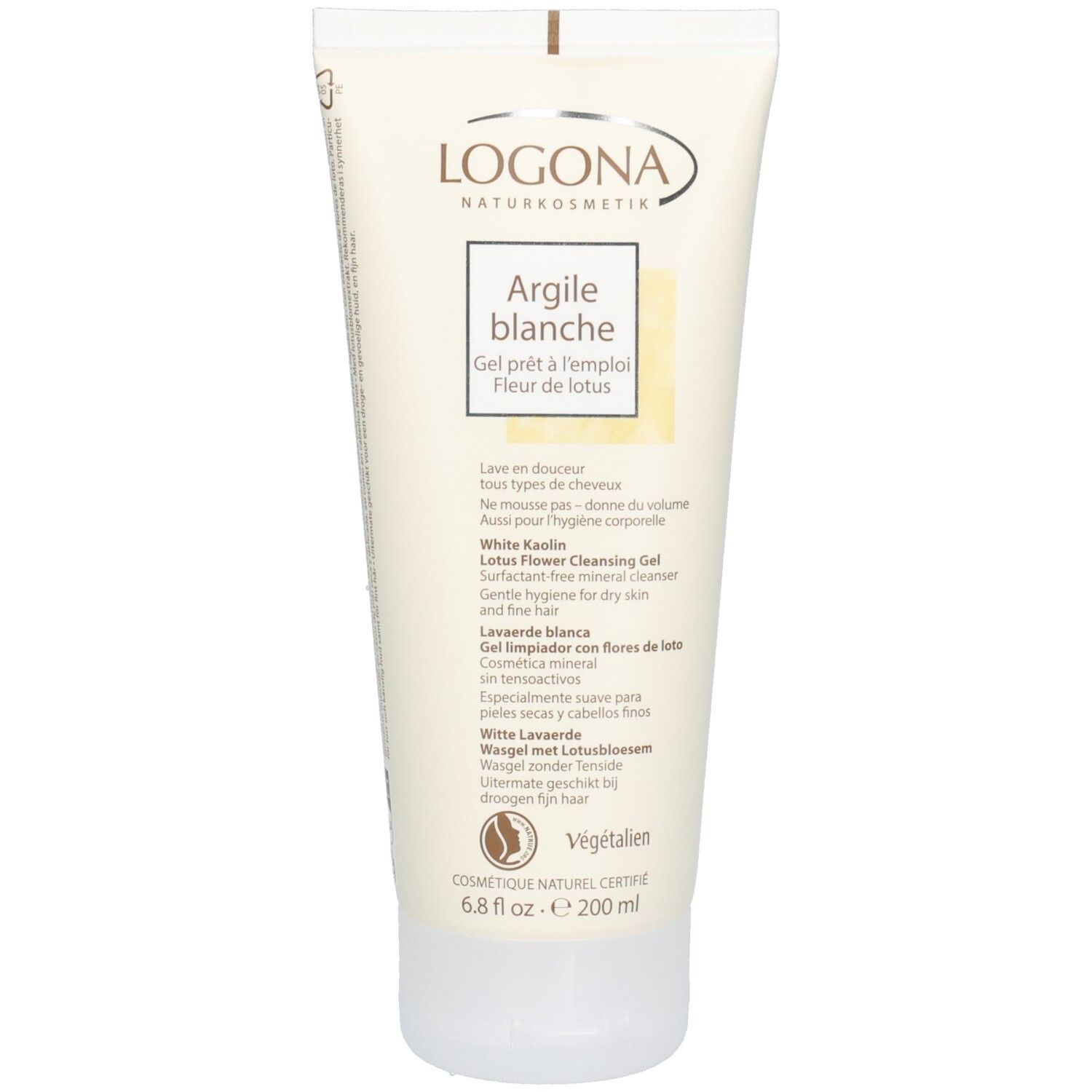 Weisse Lavaerde Waschcreme Lotusblüte 200 ml Creme