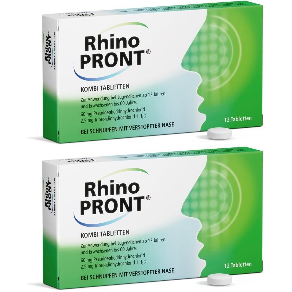 Rhinopront Kombi Tabletten x2 2x12 St