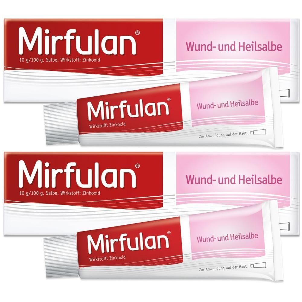 Mirfulan Wund Heilsalbe x2 2x100 g Salbe