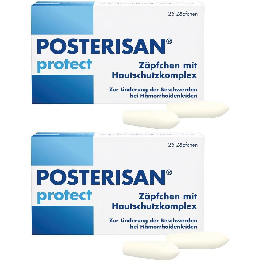 Posterisan Protect x2 2x25 St Suppositorien