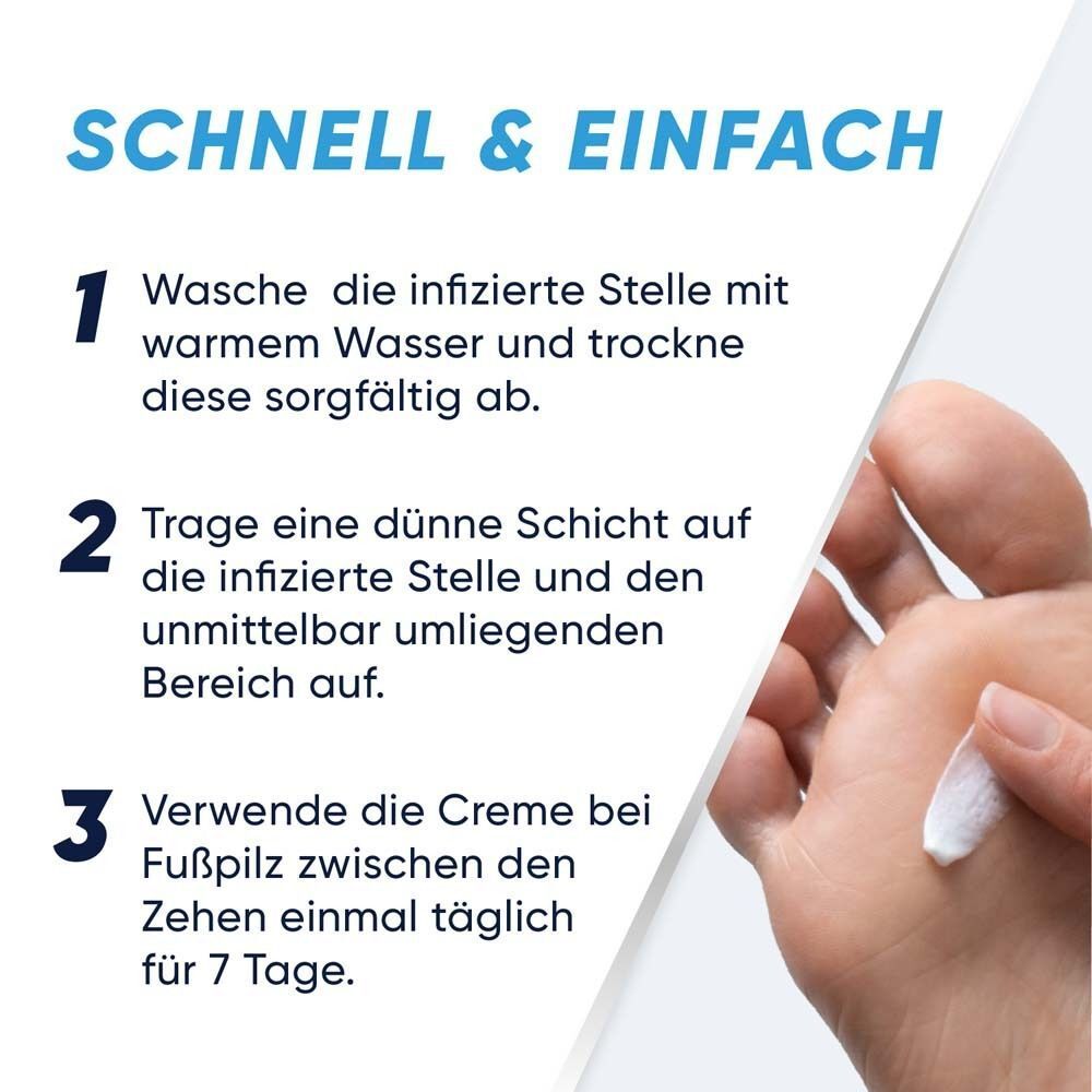 Anwendungsschritte: 1. Stelle waschen. 2. Dünne Schicht auftragen. 3. Creme einmal täglich für 7 Tage verwenden.