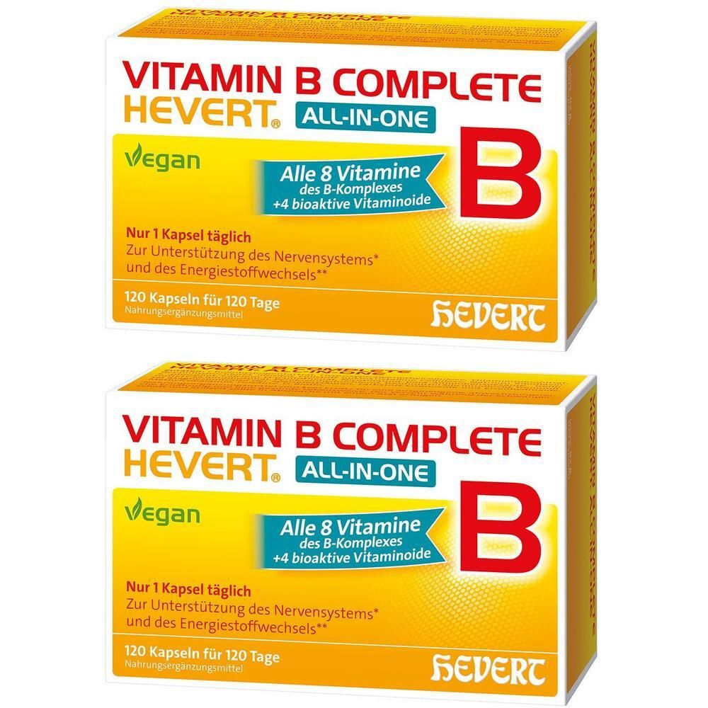 Vitamin B Compl Hevert AIO x2 2x120 St Kapseln