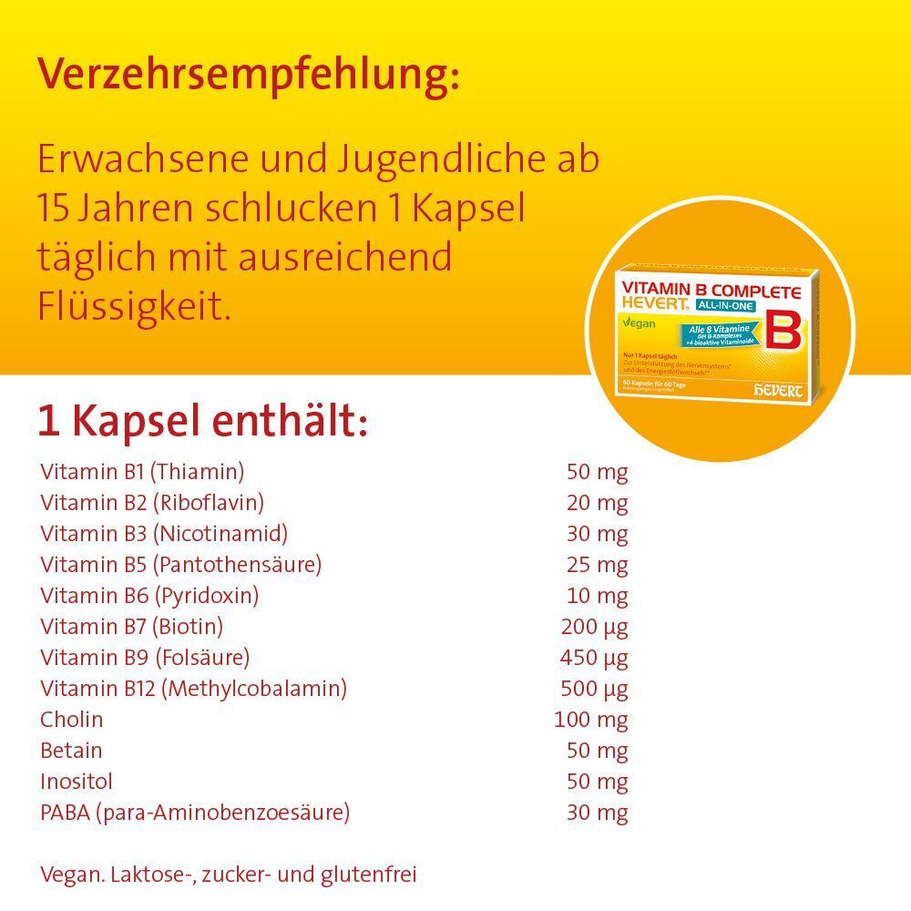 Vitamin B Complete Hevert® All-in-One