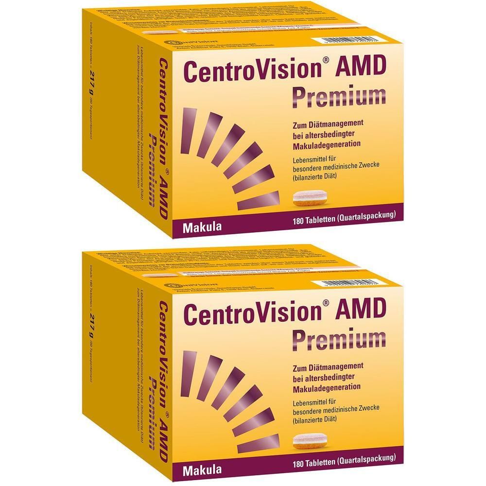 Centrovision AMD Prem TAB x2 2x180 St Tabletten
