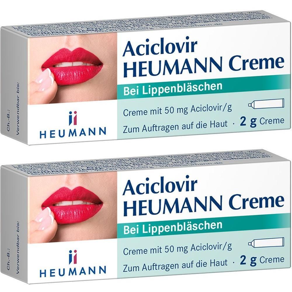 Aciclovir Heumann Creme x2 2x2 g