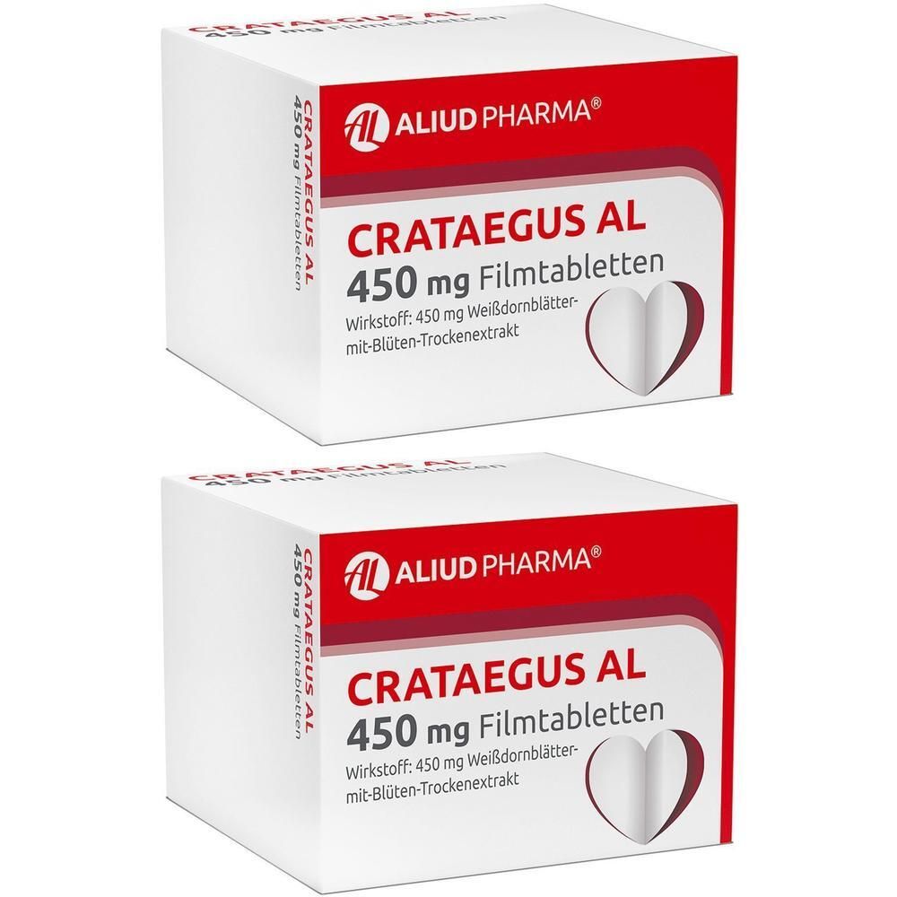 Crataegus AL 450Mg Filmta x2 2x100 St Filmtabletten