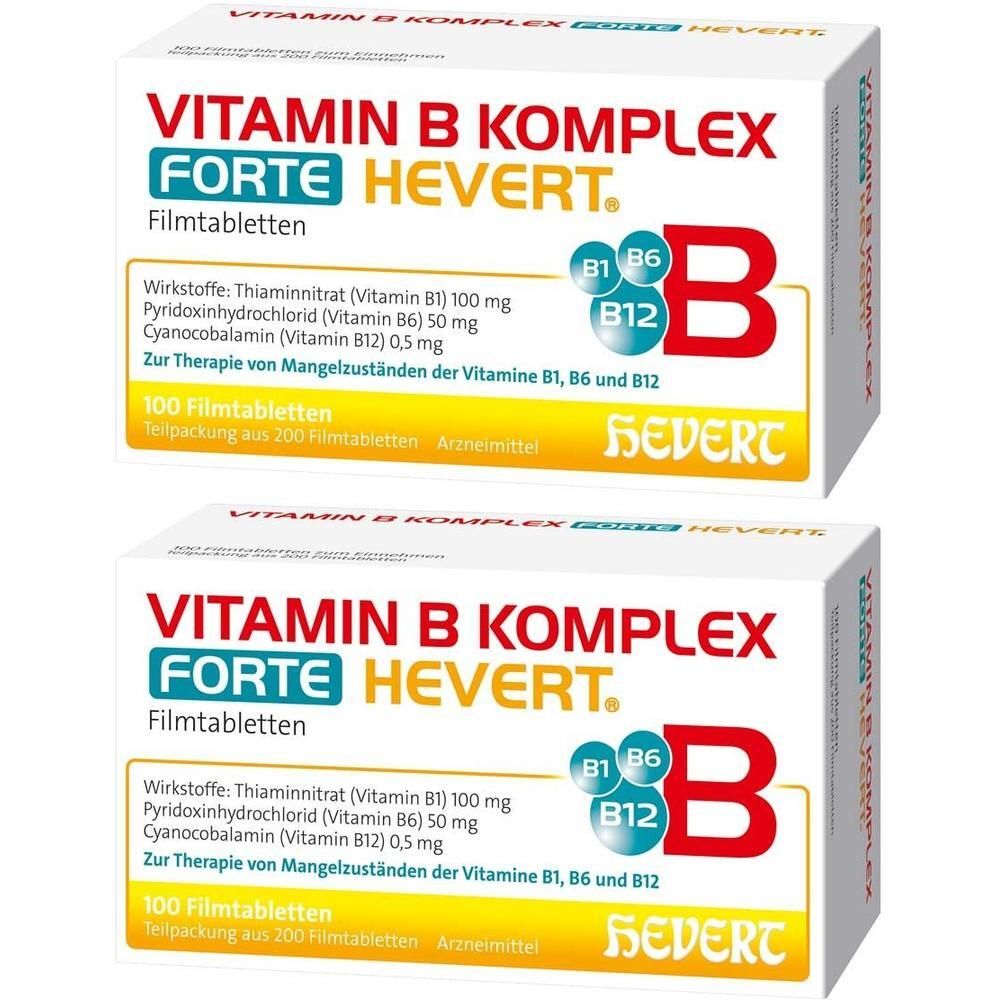 Vitamin B Komplex Forte HE x2 2x200 St Tabletten