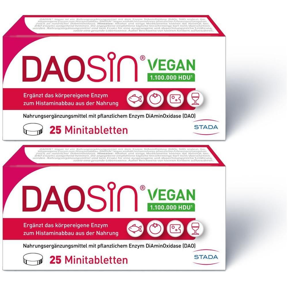 Daosin Vegan x2 2x25 St Tabletten