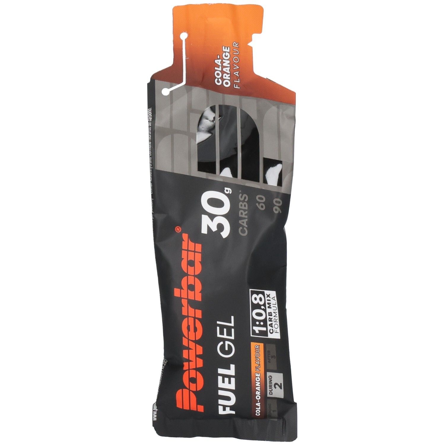 Powerbar Kohlenhydratgel Fuel 30Gel Black Line Cola-Orange Kohlenhydrate
