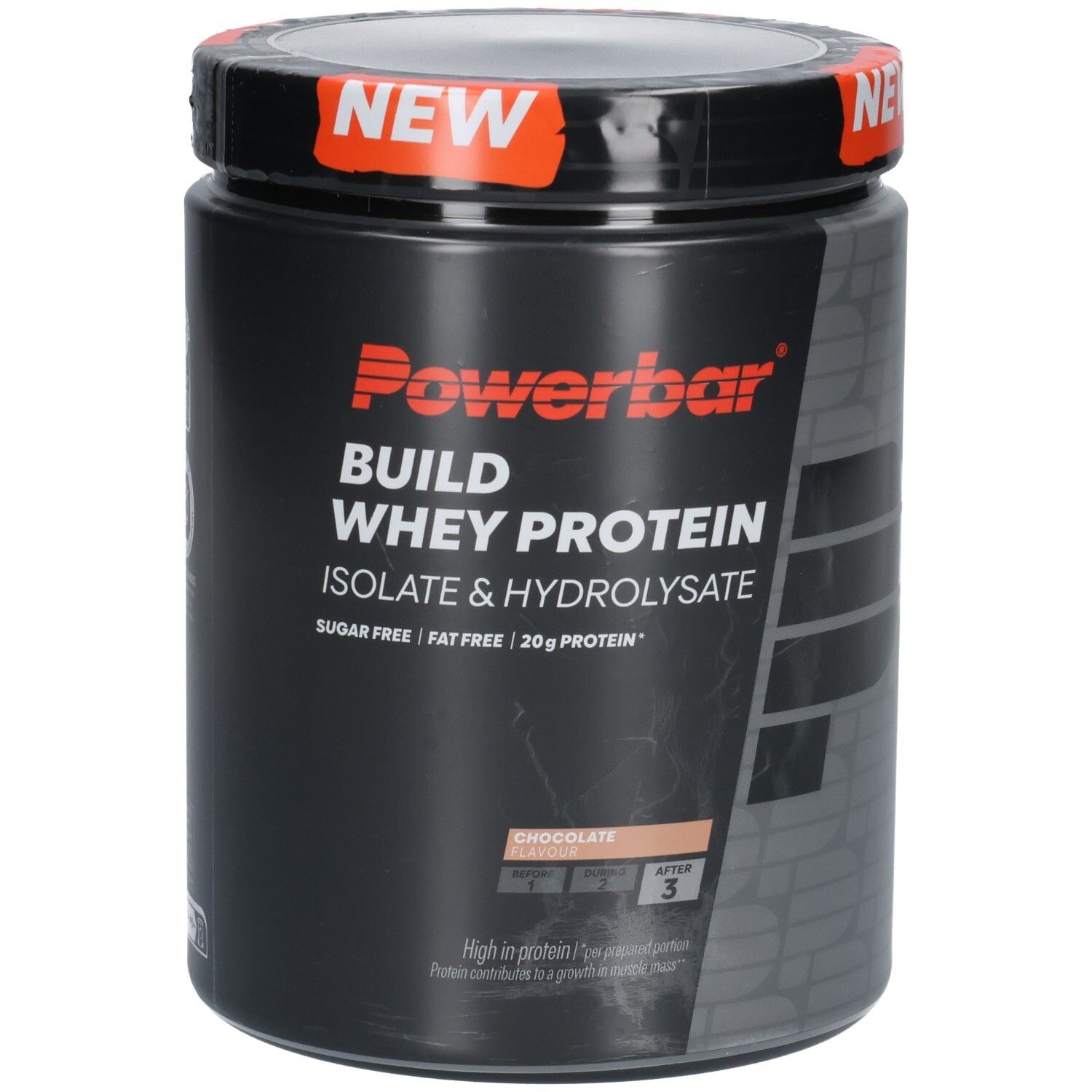 Build Whey Protein Isolate & Hydrolysate Chocolate 572 g Pulver