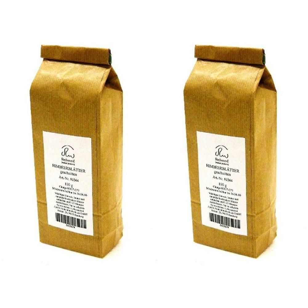 Himbeerblätter 2x 2x100 g Pulver