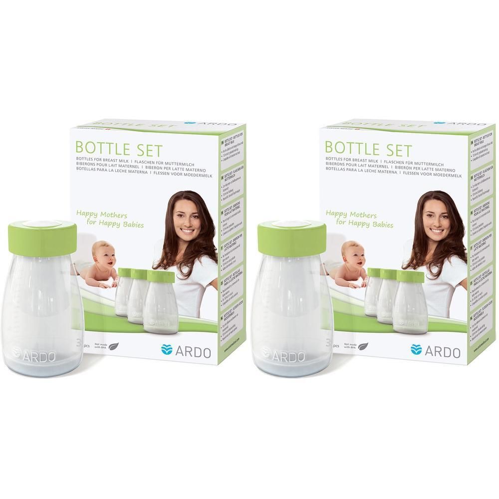 Ardo BottleSet Muttermilchflaschen 2x 2x3 St Flaschen
