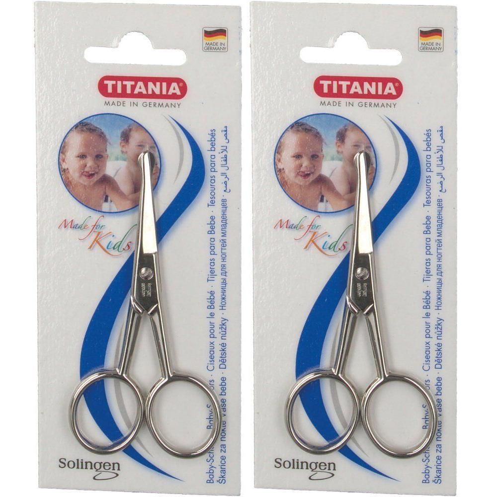 Babyschere Solingen Titania 2x 2x1 St