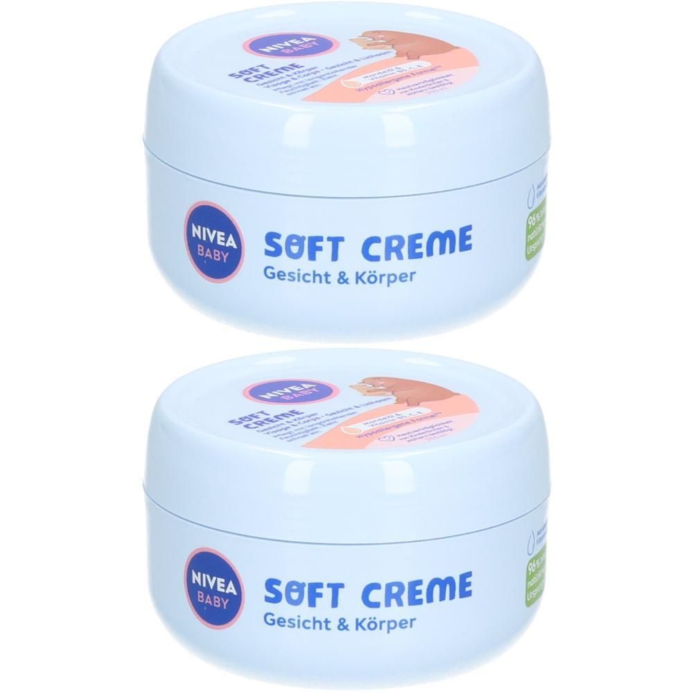 Nivea Baby Soft Creme Gesicht & Körper 2x 2x200 ml