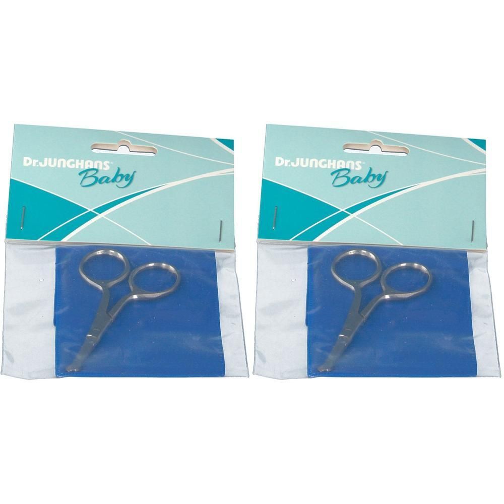 Baby Nagelschere gebogen rostfrei 2x 2x1 St