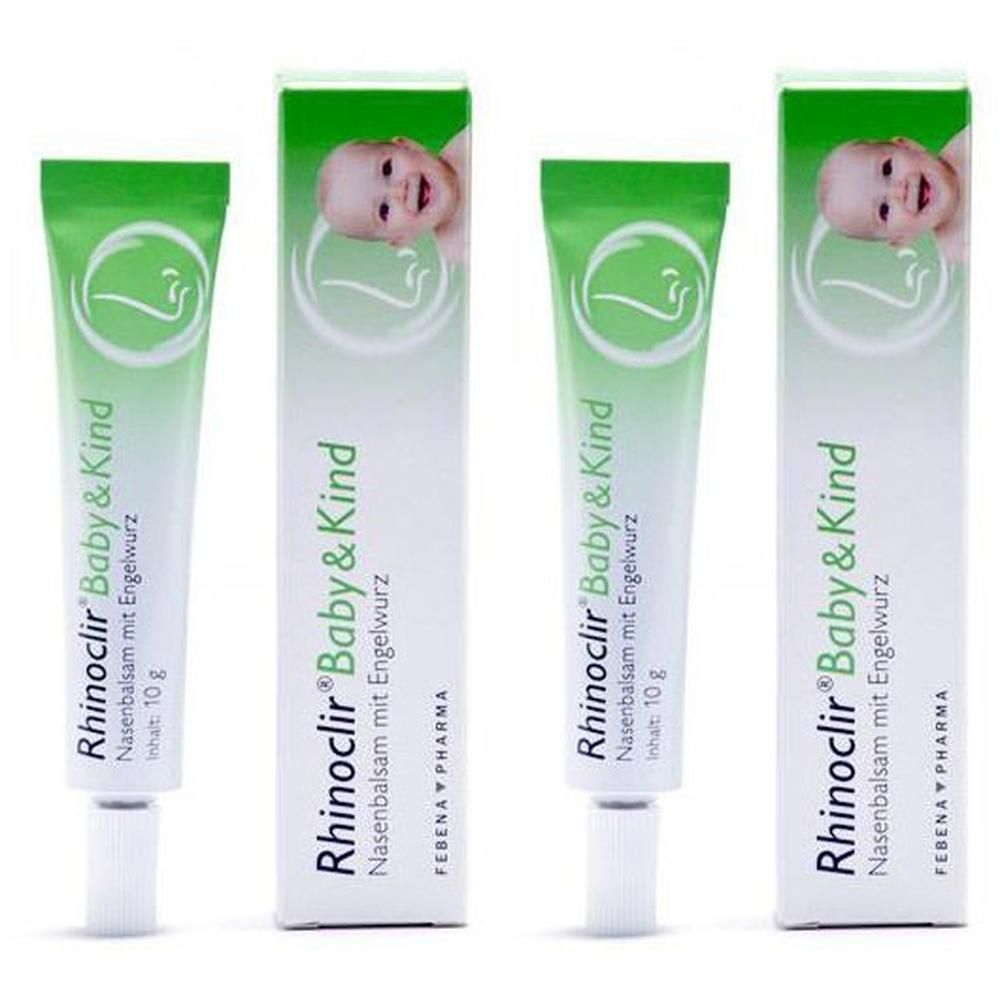 Rhinoclir Baby & Kind Balsam 2x 2x10 g