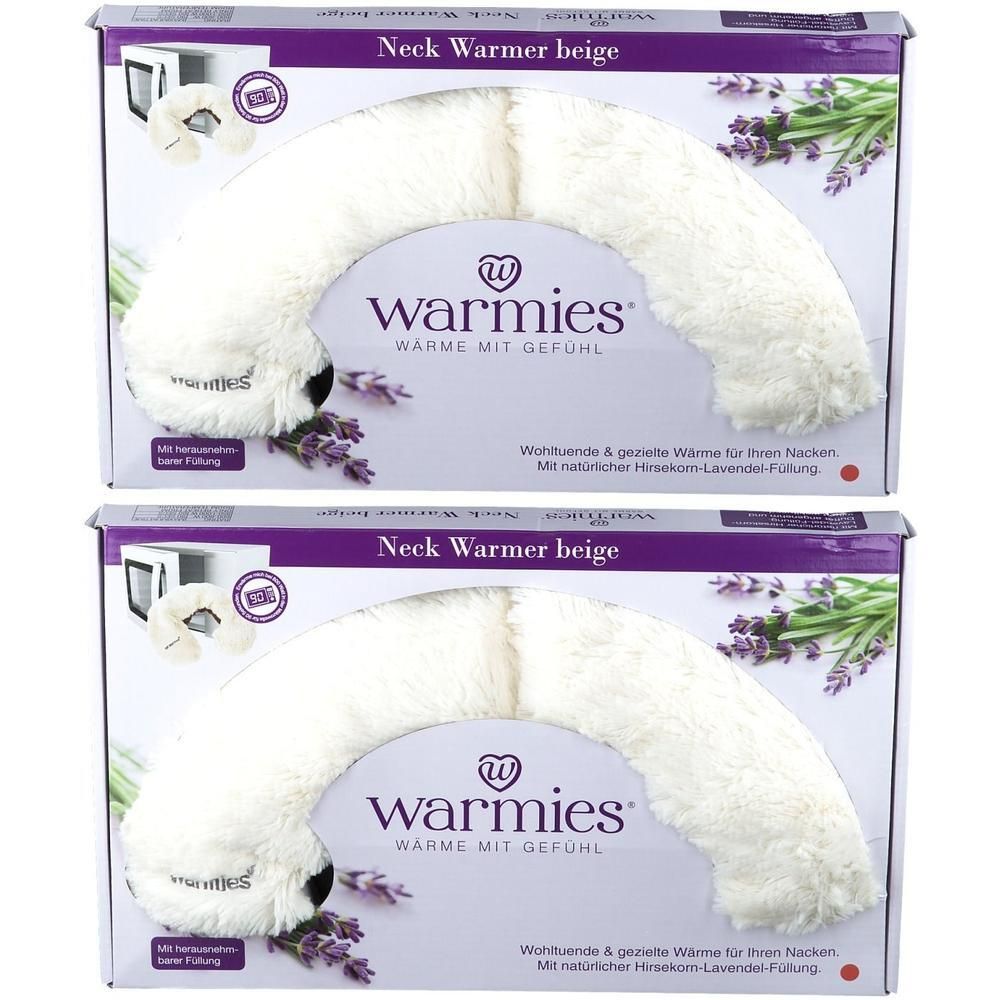 Warmies Neck Warmer beige 2x 2x1 St