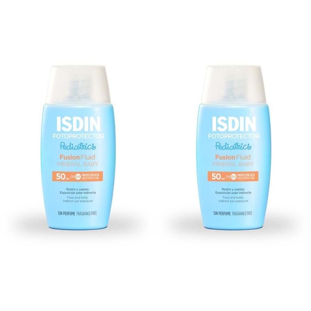 Isdin Fotoprotector Ped.Fusion Flu.Min.Baby LSF 50 2x 2x50 ml Emulsion