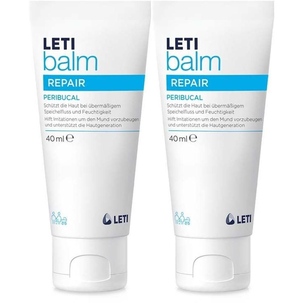 Letibalm peribucal pflegende Creme f.d.Mundbereich 2x 2x30 ml